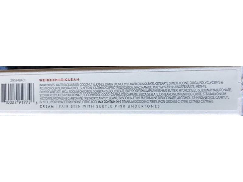 Honest Fresh Flex Concealer Smooth Operator, Niacinamide + 2 Types Of Hyaluronic Acid + vitamin E + Shea Butter, Cream, 0.17 fl oz/5 mL