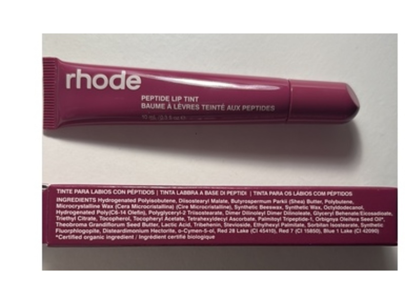 Rhode Peptide Lip Tint, Raspberry Jelly, 0.3 fl oz/10 mL