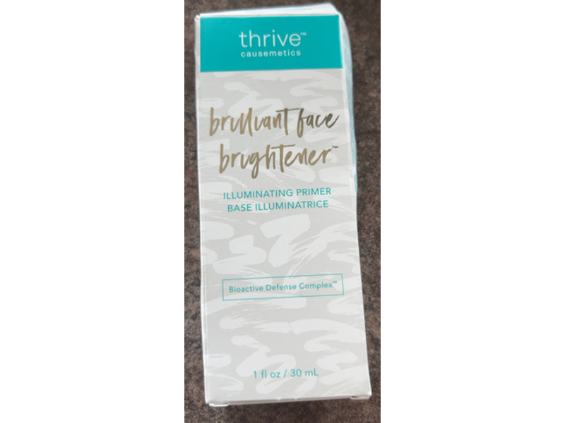Thrive Causmetics Brilliant Face Brightener Illuminating Primer, 1 fl oz/30 mL