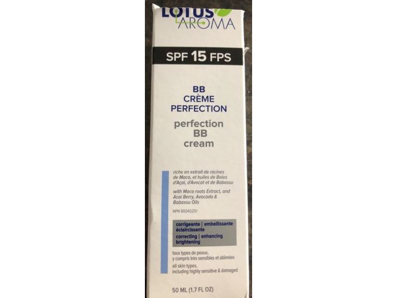 Lotus Aroma Perfection Bb Cream, SPF 15, 1.7 fl oz/50 mL