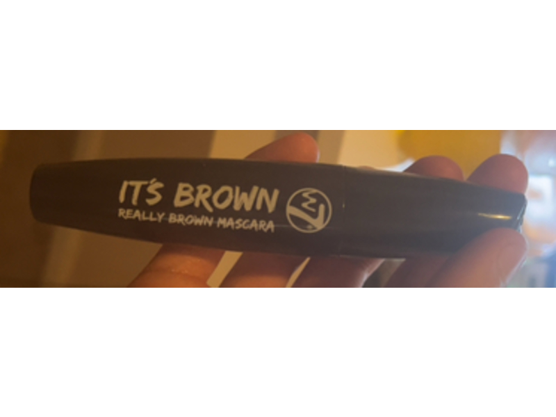 W7 Cosmetics Mascara, It's Brown Really Brown, 0.5 fl oz/15 mL