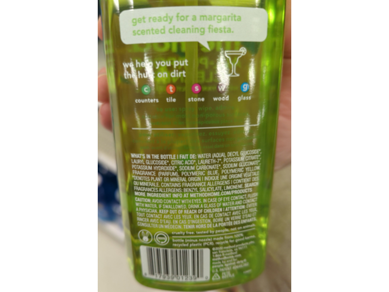 Method All Purpose Cleaner, Cuts Grease + Grime, 28 fl oz/828 mL