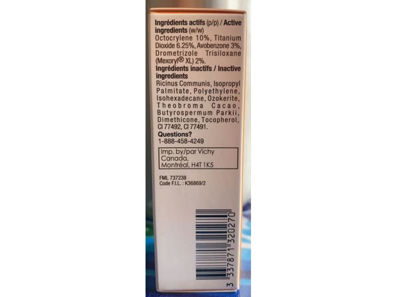 Vichy Laboratories Ultra Protection Sunscreen Stick, SPF 60, 9 g