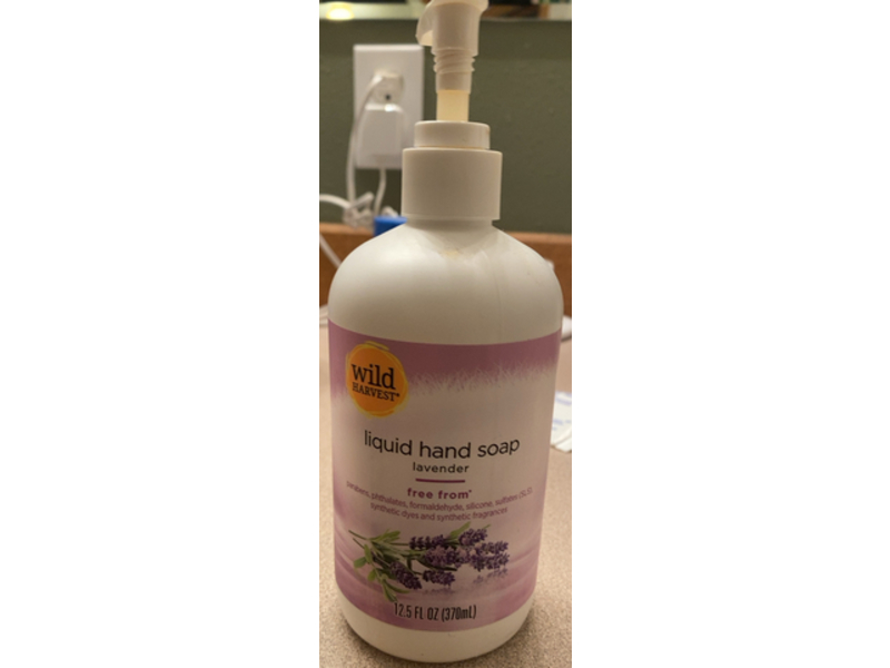 Wild Harvest Liquid Hand Soap, Lavender, 12.5 fl oz/370 mL