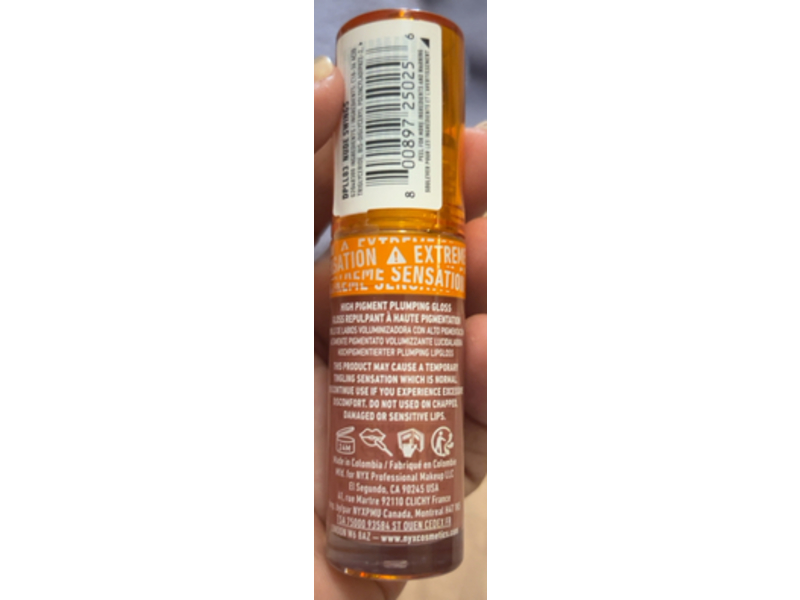 Nyx Professional Makeup Duck Plump, Nude Swings, 0.23 fl oz/7 mL