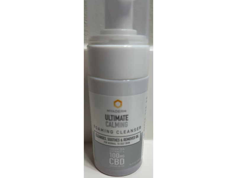 Myaderm Ultimate Calming Foaming Cleanser, 3.4 fl oz/100 mL