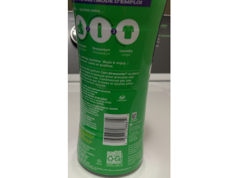 Gain Fireworks In-Wash Scent Booster Beads, Moonlight Breeze, 18.2 oz/515 g