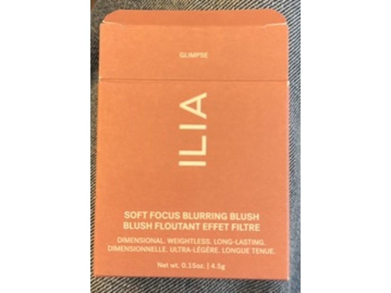 Ilia Soft Focus Blurring Blush, Glimpse Mauve Rose, 0.1 oz/4.5 g