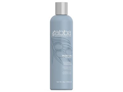 Abba Pure Performance Hair Care Moisture Shampoo, Olive & Peppermint Oil, 8 fl oz/236 mL