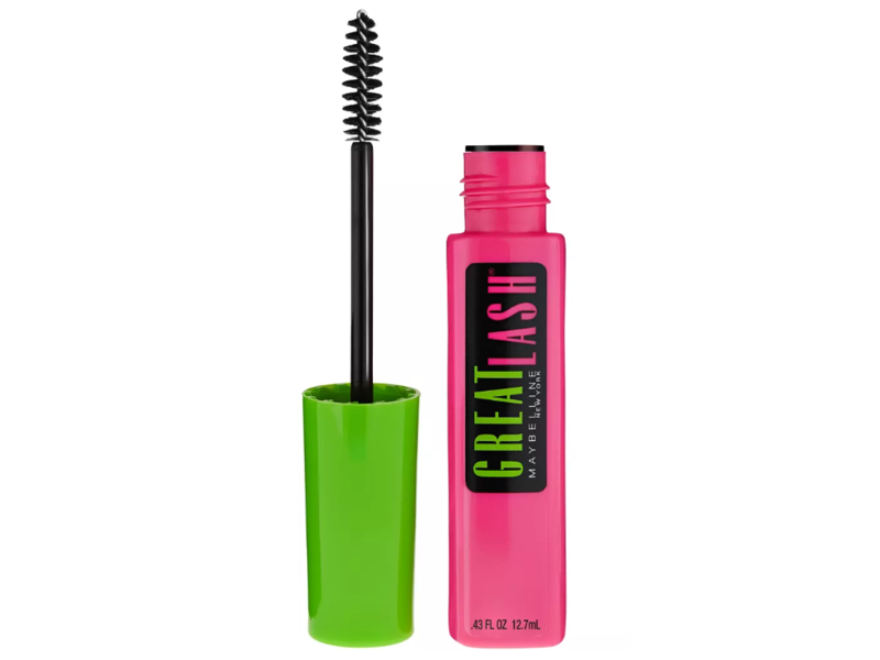 Maybelline Great Lash Lengthening Washable Mascara, 101 Very Black, 0.43 fl oz/12.7 mL