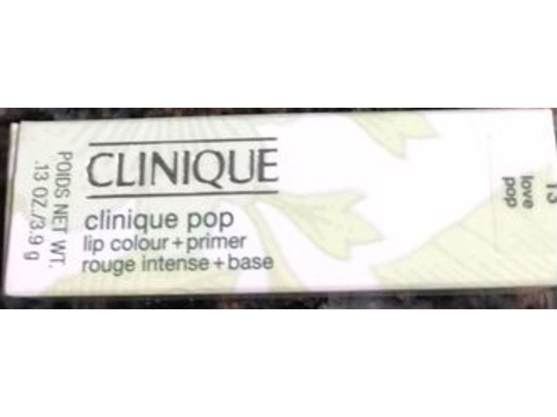 Clinique Pop Lip Color + Primer, 13 Love Pop, 0.13 oz/3.9 g