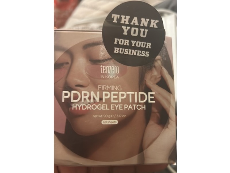Tenzero Hydrogel Eye Patch, Firming PDRN Peptide, 3.17 oz/90 g