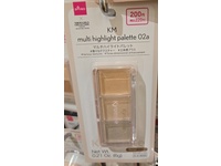 Daiso x Tokyo Girls Collection KM Multi Highlight Palette, 02A Beige, 0.21 oz/6 g - Image 3