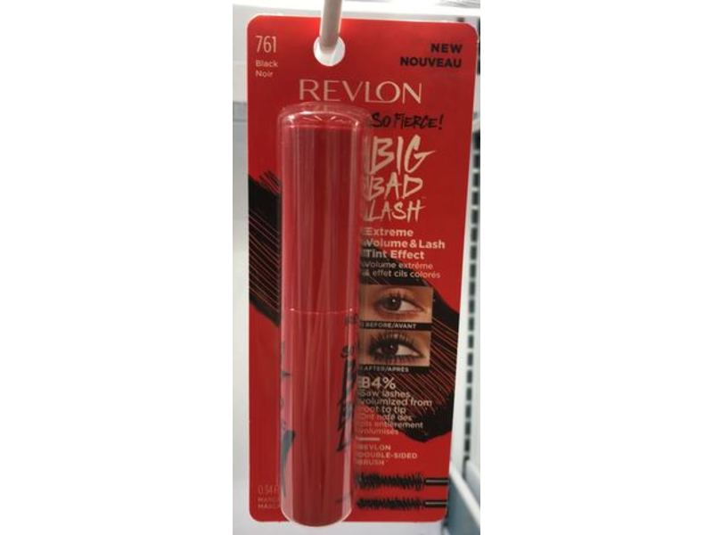 Revlon So Fierce! Big Bad Lash Mascara, 761 Black, 0.34 fl oz