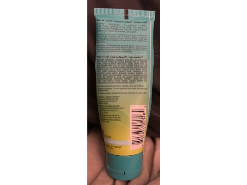 DevaCurl Leave-In Decadence Ultra Moisturizing Leave-In Conditioner, 1.5 fl oz/44.3 mL