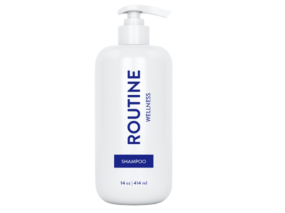 Routine Wellness Shampoo, Unscented, 14 oz/414 mL