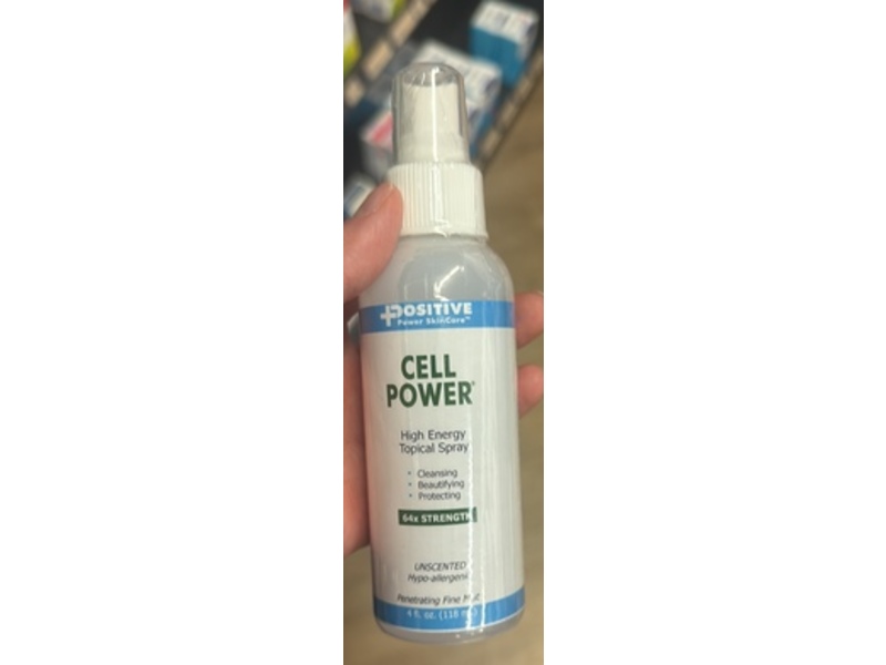 Positive Power Skin Care Cell Power Penetrating Fine Mist, Unscented, 4 fl oz/118 mL