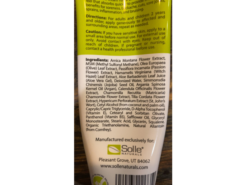 SolleFlex AC Therapeutic Cream, 3 oz/89 mL