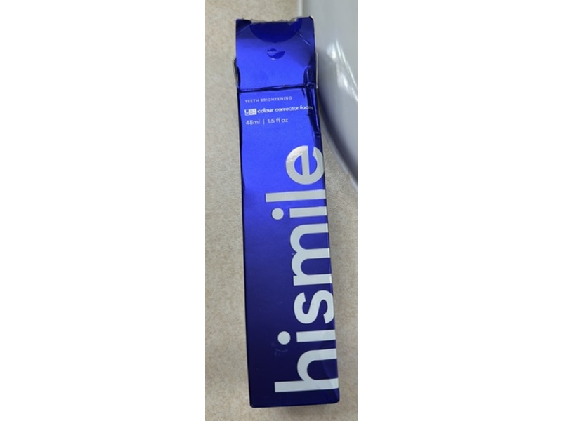 Hismile V34 Teeth Brightening Colour Correcting Foam, 1.5 fl oz/45 mL