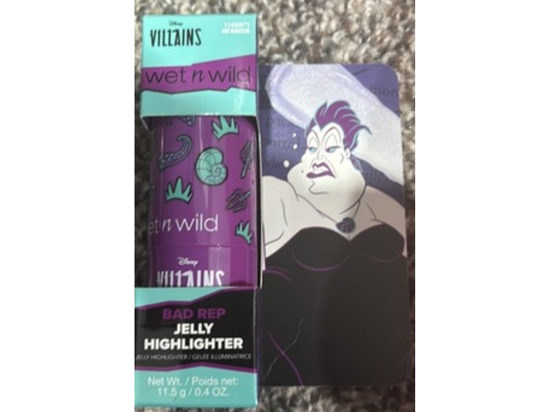 Wet n Wild Disney Villains Jelly Highlighter, Bad Rep, 0.4 fl oz/11.5 g