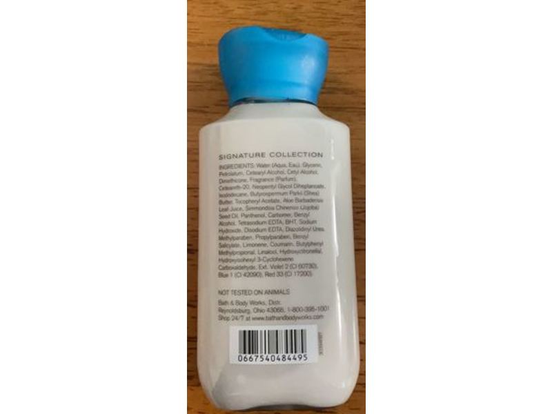 Bath and Body Works Honolulu Sun Body Lotion, Shea & Vitamin E, 3 fl oz/88 mL