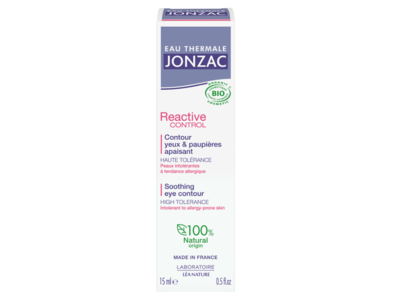 Eau Thermale Jonzac Reactive Control Soothing Eye Contour, 0.5 fl oz/15 mL