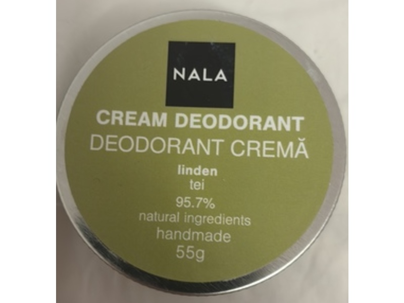 Nala Cream Deodorant, Linden, 55 g