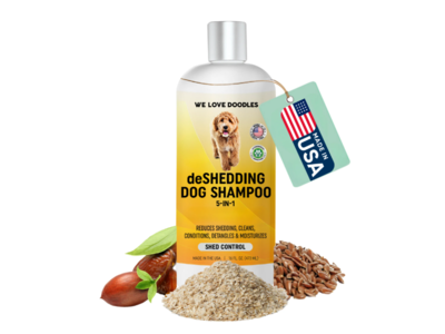 We Love Doodles De Shedding Dog Shampoo, She Control, 16 fl oz/473 mL