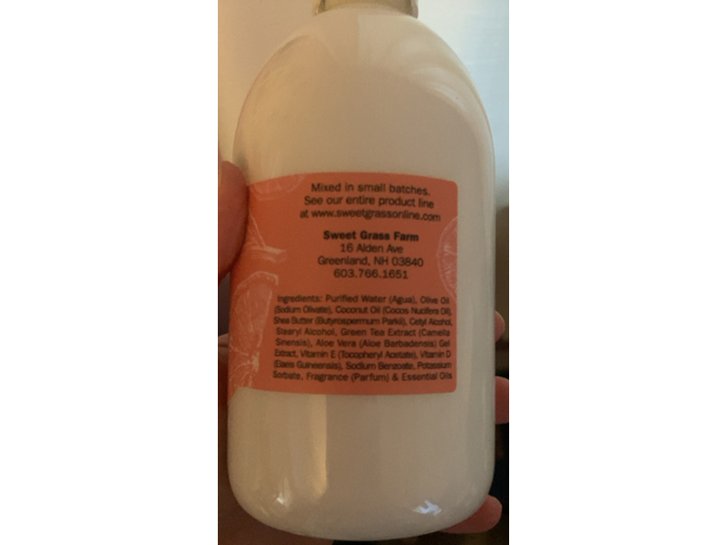 Farmhouse Fresh Shea Butter Lotion, Grapefruit, 16.9 oz/500 mL