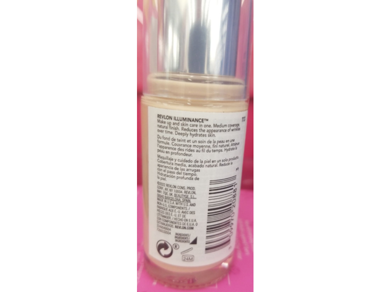 Revlon Illuminance Skin Caring Foundation, 113 Ivory Beige, 1fl oz/ 30 mL