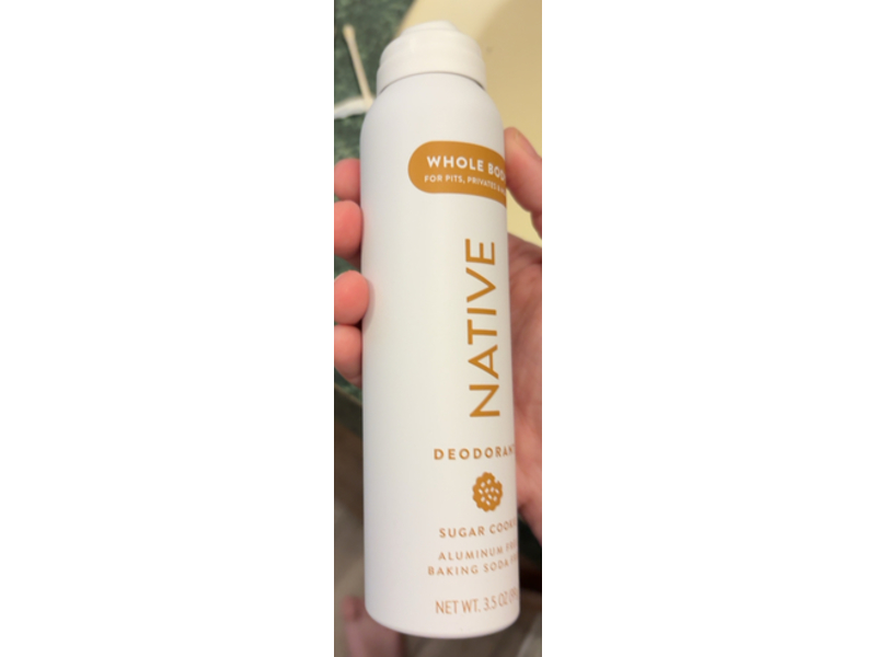 Native Whole Body Deodorant, Sugar Cookie, 3.5 oz/99 g