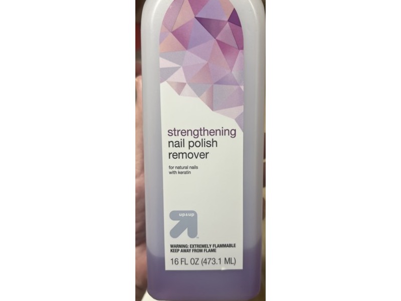 Up&up Strengthening Nail Polish Remover, 16 fl oz/473.1 mL