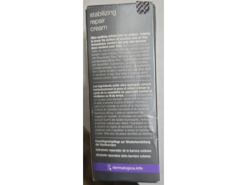 Dermalogica Stabilizing Repair Cream, 3.4 fl oz/100 mL