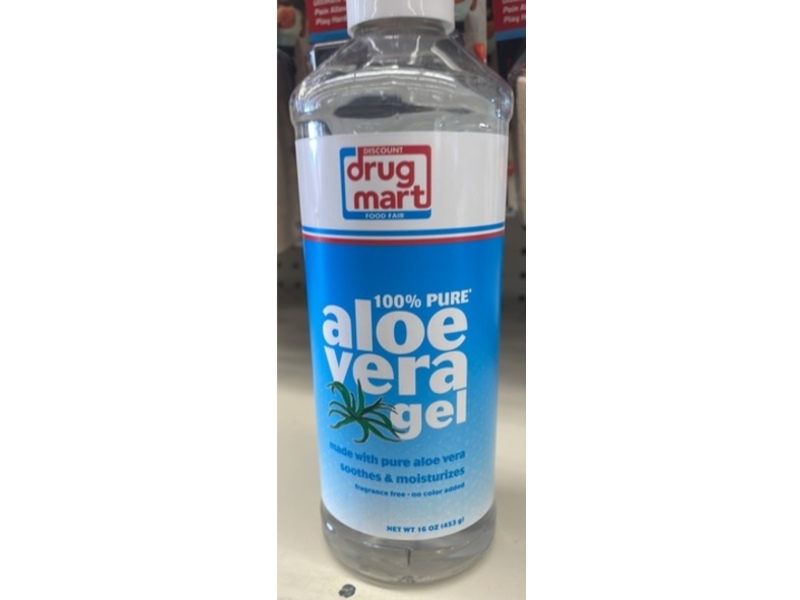 Discount Drug Mart Aloe Vera Gel, 16 oz/453 g