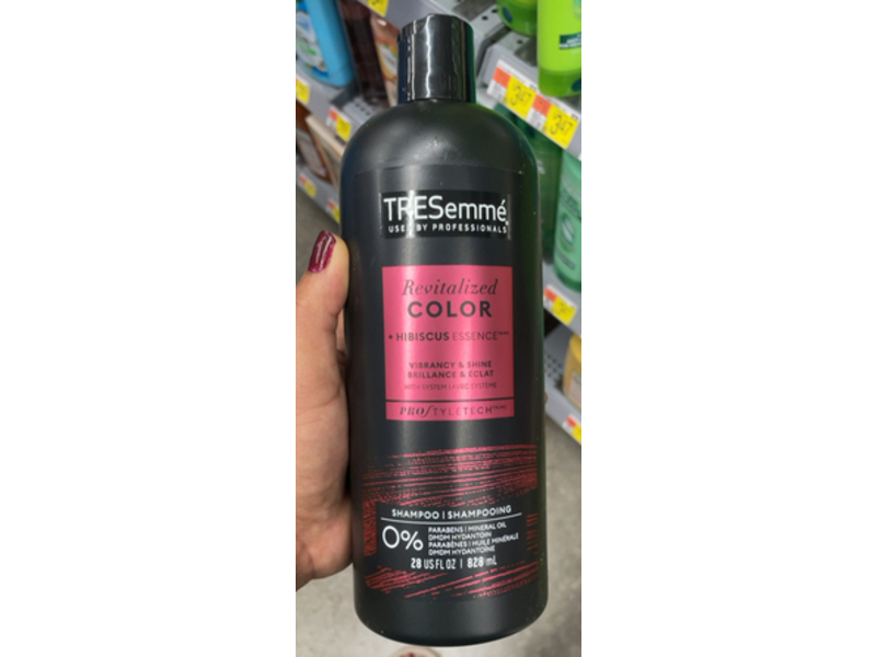 Tresemme Revitalizing Shampoo Color, Hibiscus Essence, 28 fl oz/828 mL, 2 Pack