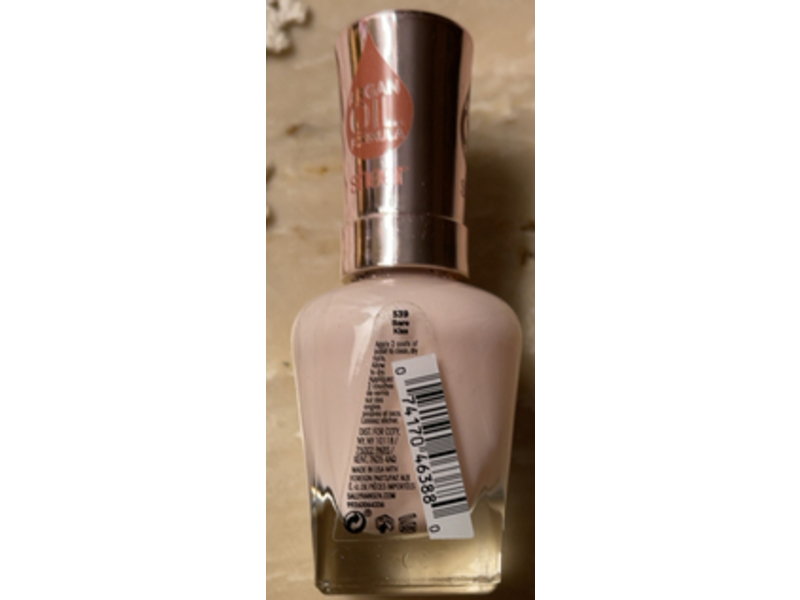 Sally Hansen Color Therapy Sheer, Bare Kiss, 0.5 fl oz