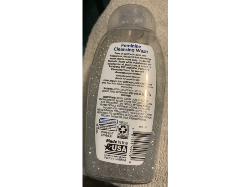 Equate Feminine Cleansing Wash, 13 fl oz/ 384 mL