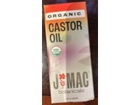 J MAC BOTANICALS Organic Castor Oil, 4 oz/118 mL - thumbnail 2