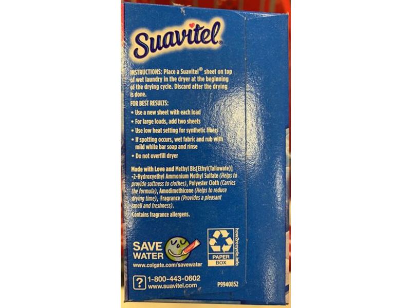 Suavitel Complete Fabric Conditioner, Field Flower, 70 Count