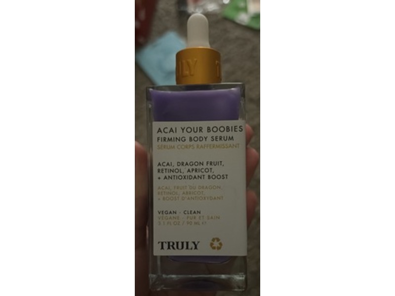Truly Acai Your Boobies Firming Body Serum, 3.1 fl oz/90 mL