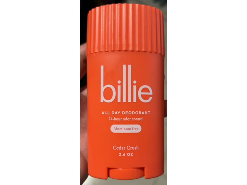 Billie All Day Deodorant, Cedar Crush, 2.6 oz