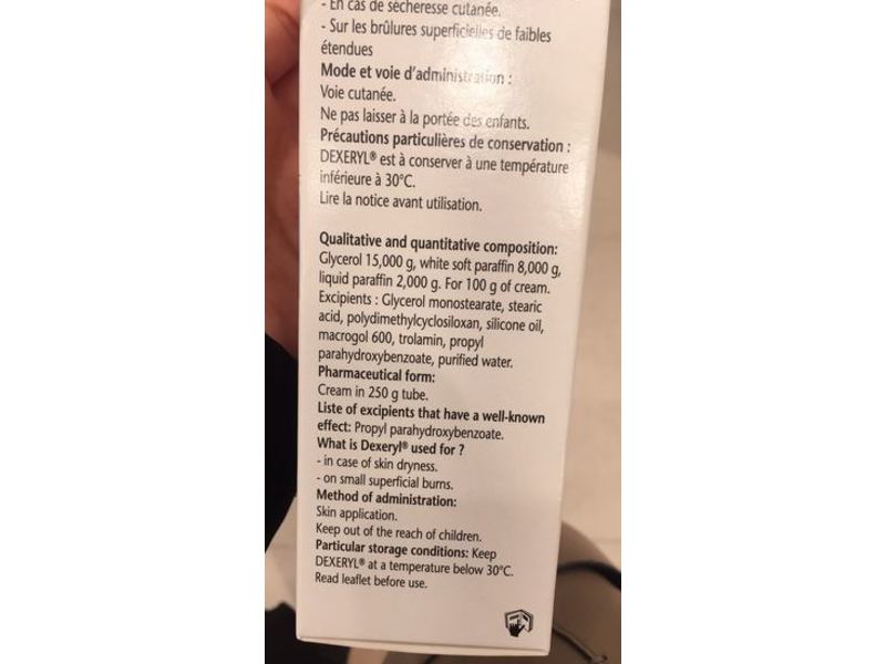Pierre Fabre Dermatologie Dexeryl Moisturizing Body Cream, 250 g