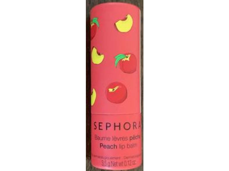 Sephora Collection Lip Balm, Peach, 0.12 oz/3.5 g