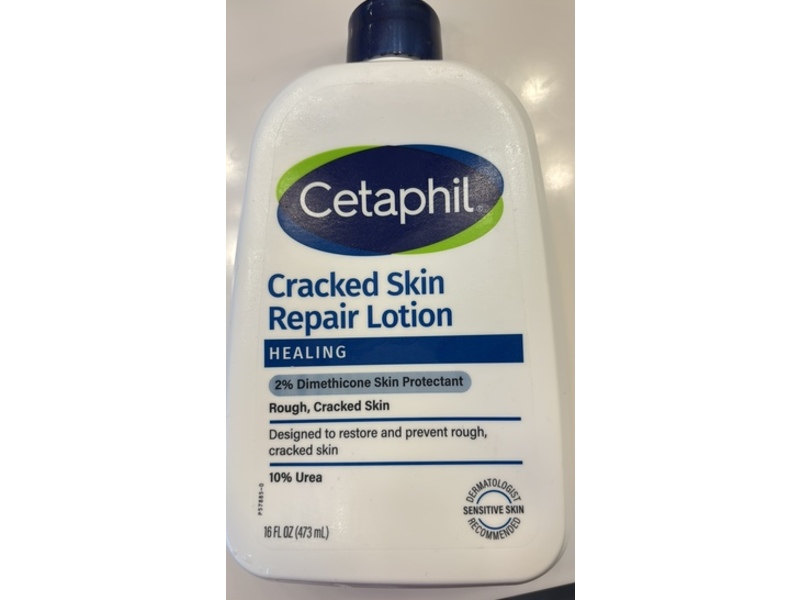 Cetaphil Healing Cracked Skin Repair Lotion, 2% Dimethicone, 16 fl oz/473 mL