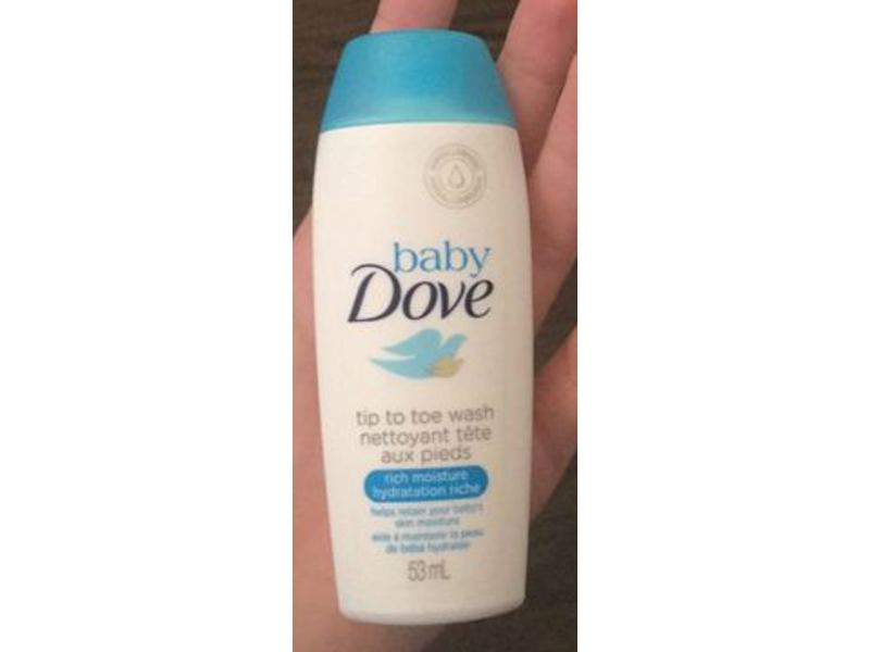 Baby Dove Tip To Toe Wash, Rich Moisture, 18 fl oz / 53 mL