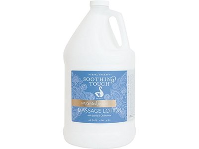 Soothing Touch Massage Lotion, Unscented Jojoba, 128 fl oz/3.8 L