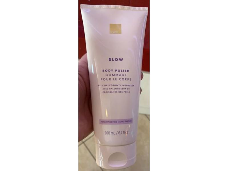 EWC Slow Body Polish, Fragrance Free, 6.7 fl oz/200 mL