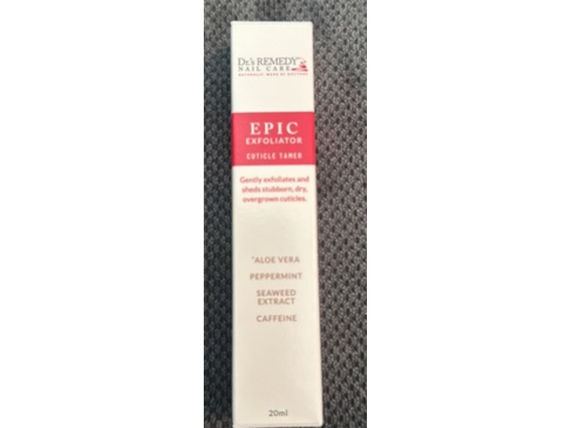 Dr's Remedy Epic Cuticle Tamer Exfoliator, 20 mL