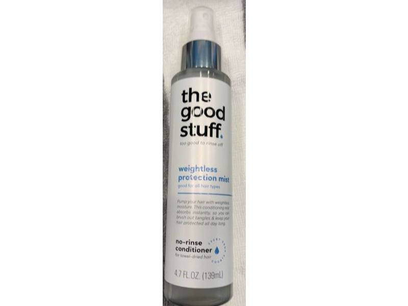 The Good Stuff Weightless Protection Mist No-rinse Conditioner, 4.7 fl oz/139 mL