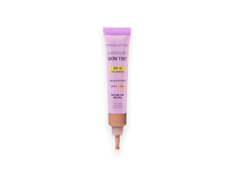 Revolution Superdewy Skin Tint Broad Spectrum Sunscreen, Spf 30, Medium Tan Neutral, 0.94 fl oz
